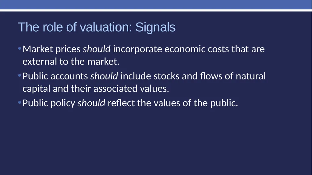 Non-market valuation: methods and data Peter W. - slide 51 of 59