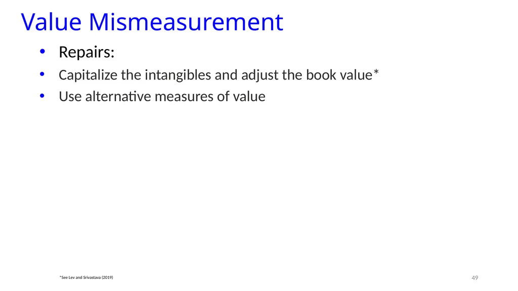 Reports of Value’s Death May Be Greatly - slide 45 of 50