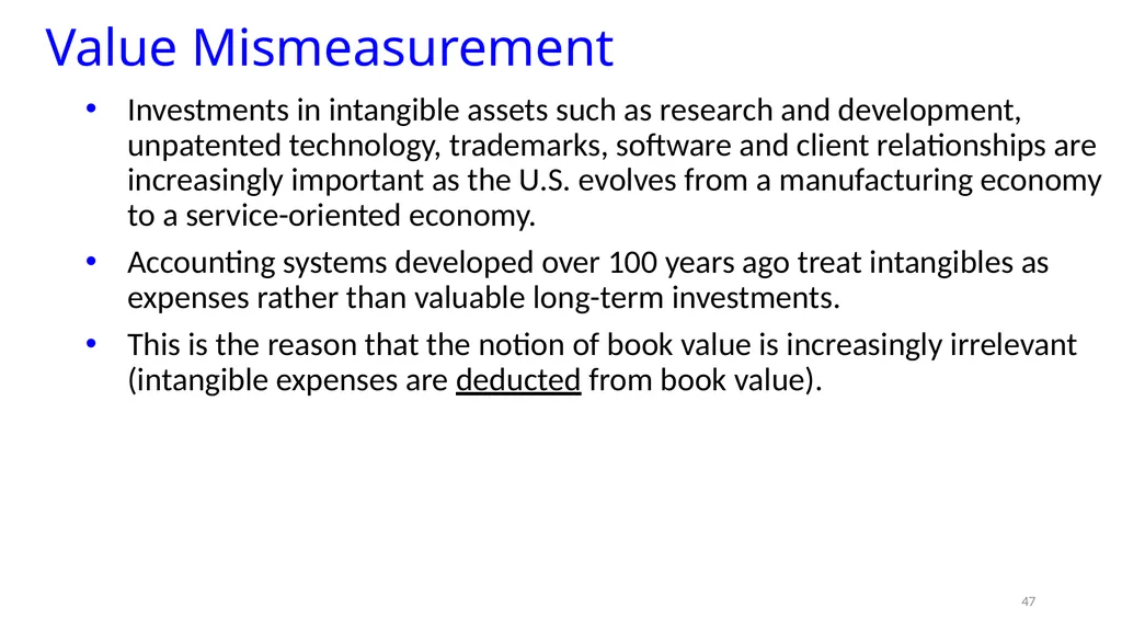 Reports of Value’s Death May Be Greatly - slide 43 of 50