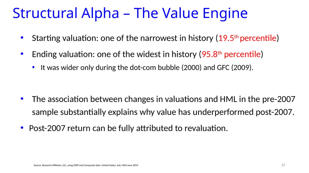 Reports of Value’s Death May Be Greatly - slide 33 of 50