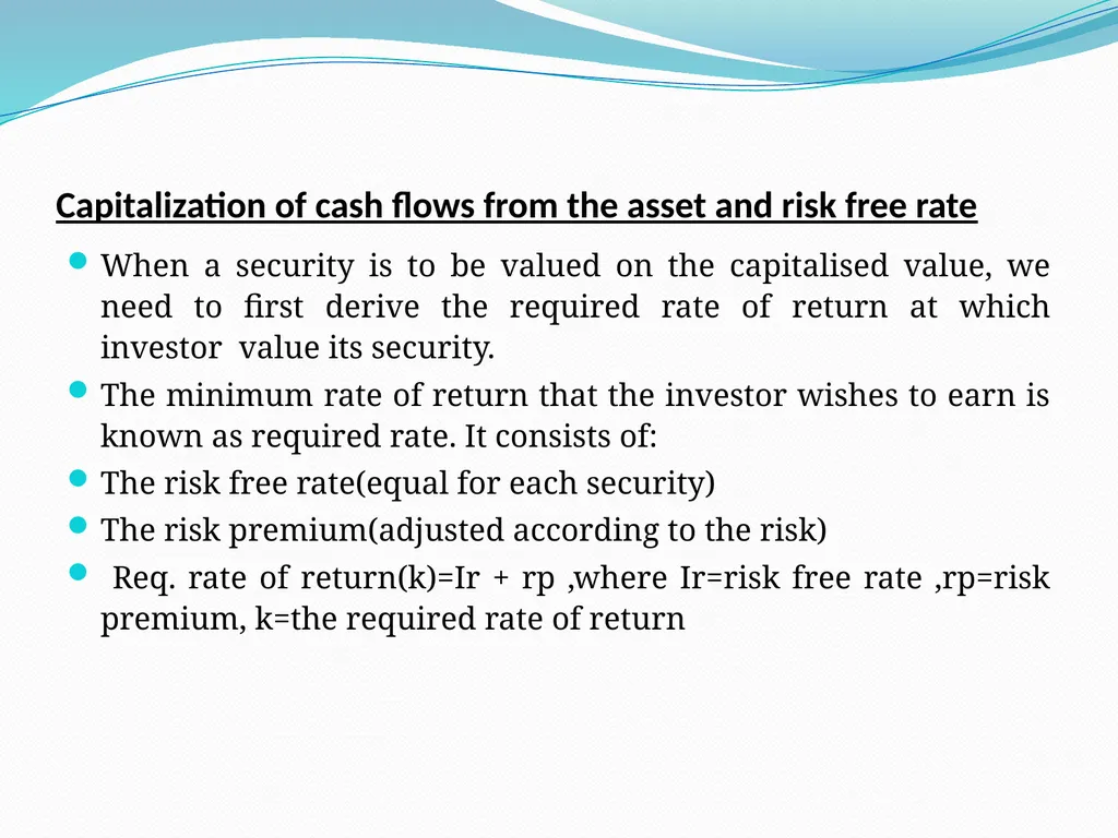 Unit 3: Valuation Of Fixed Income Securities - slide 3 of 9