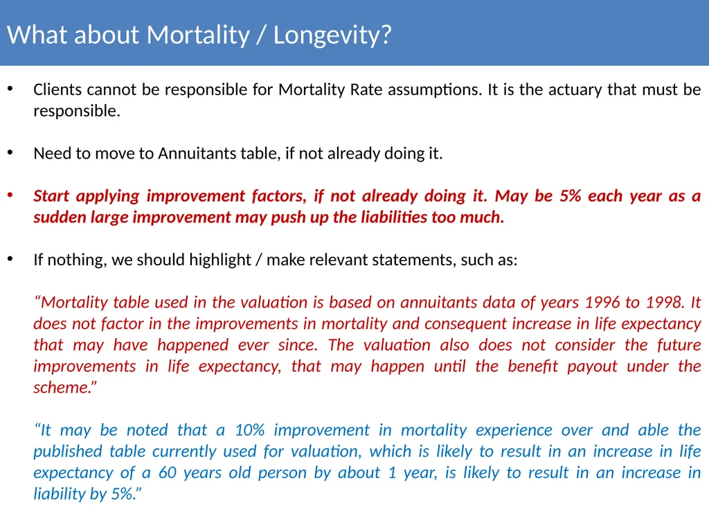 Actuarial Valuation of Public Sector Enterprises - slide 25 of 34