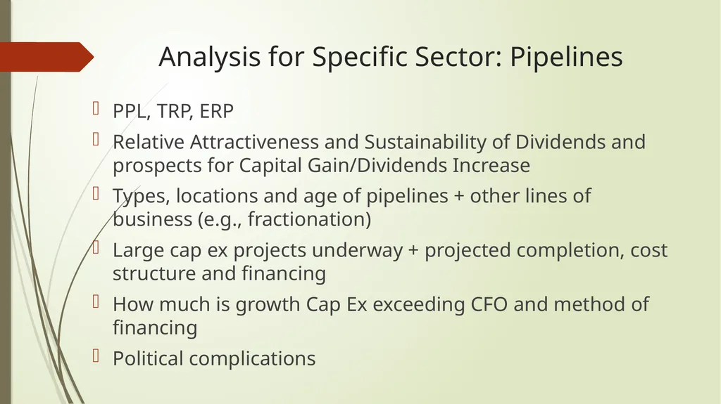 What type of valuation? Relative Value: Selecting - slide 10 of 18