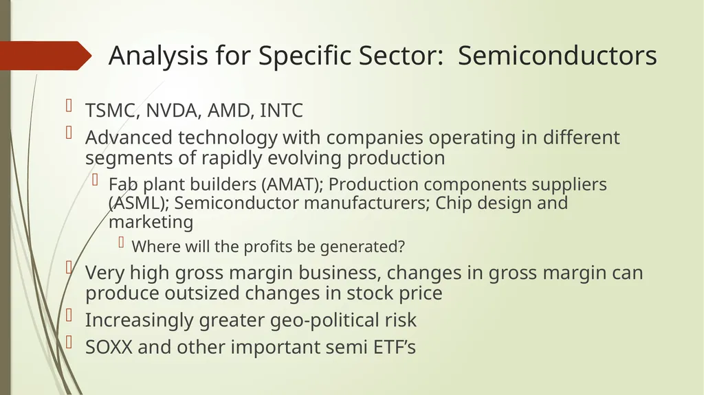 What type of valuation? Relative Value: Selecting - slide 16 of 18
