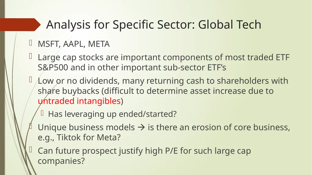 What type of valuation? Relative Value: Selecting - slide 17 of 18