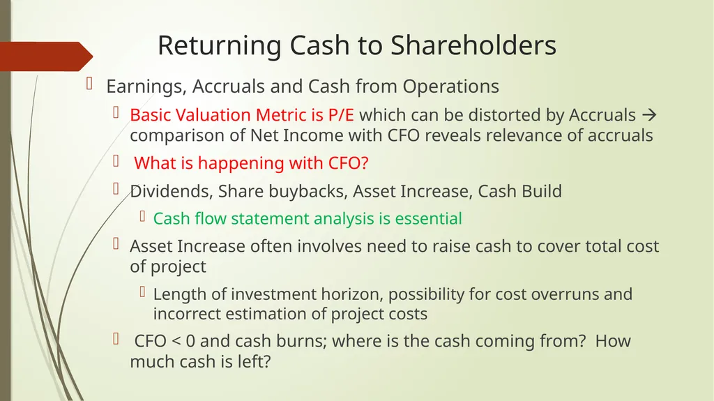 What type of valuation? Relative Value: Selecting - slide 7 of 18
