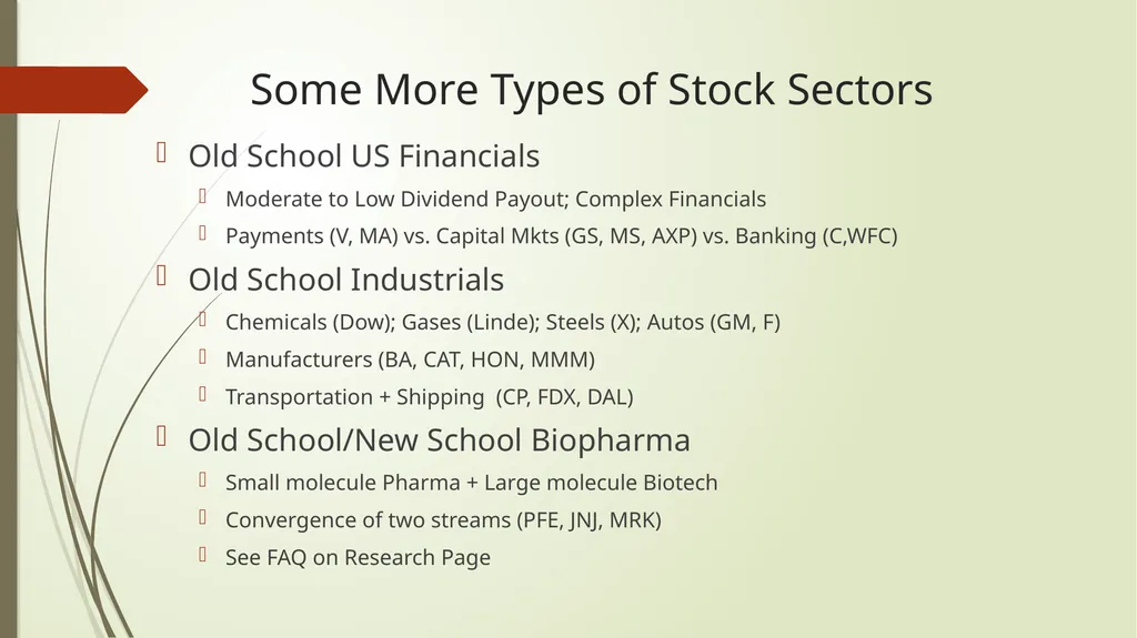 What type of valuation? Relative Value: Selecting - slide 3 of 18