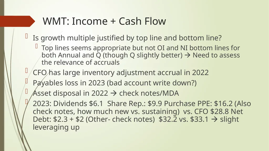 What type of valuation? Relative Value: Selecting - slide 14 of 18