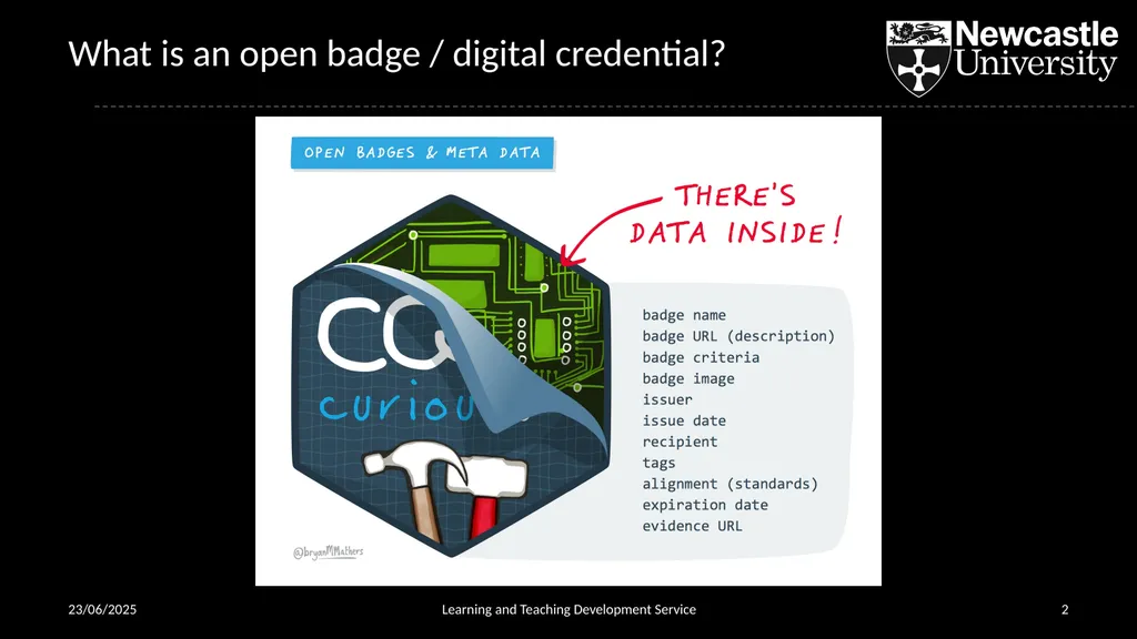 Open Badges in an Academic Context 02/04/2019 - slide 2 of 15
