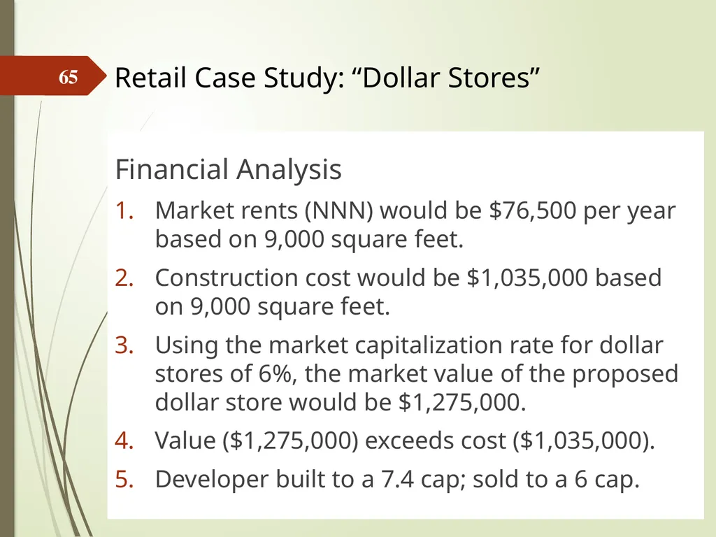 Highest and Best Use: Market Analysis and - slide 65 of 65