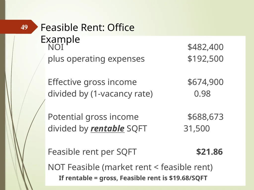 Highest and Best Use: Market Analysis and - slide 49 of 65