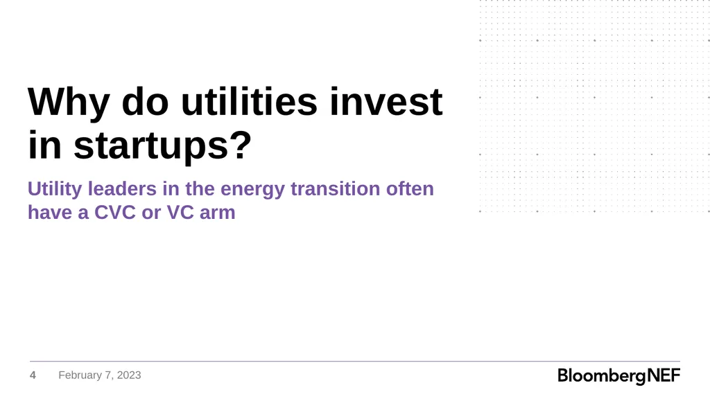Utility Corporate Venture Capital How Major - slide 4 of 21