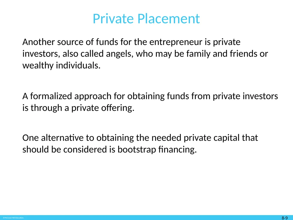 Section 3 From Business Plan to Funding Venture - slide 9 of 15