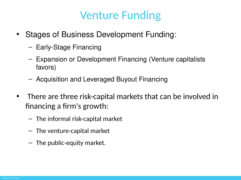 Section 3 From Business Plan to Funding Venture - slide 10 of 15