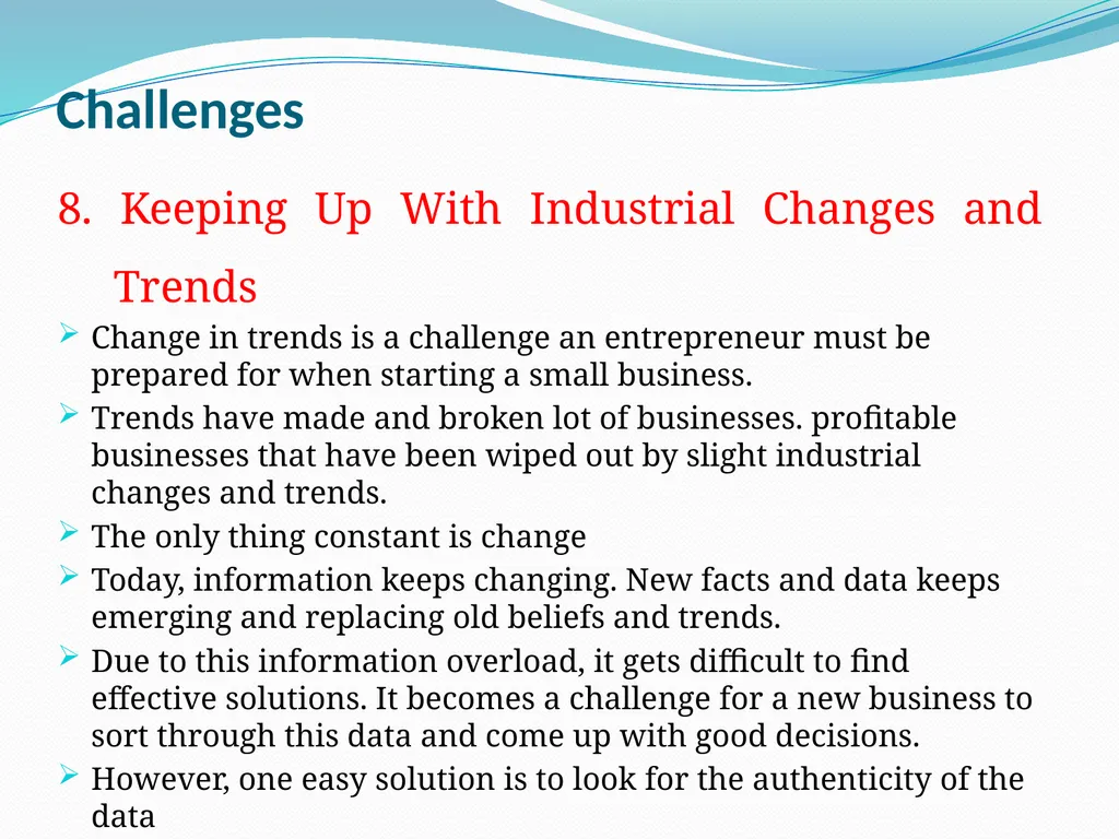 Entrepreneurship METHODIST COLLEGE OF ENGINEERING - slide 10 of 10