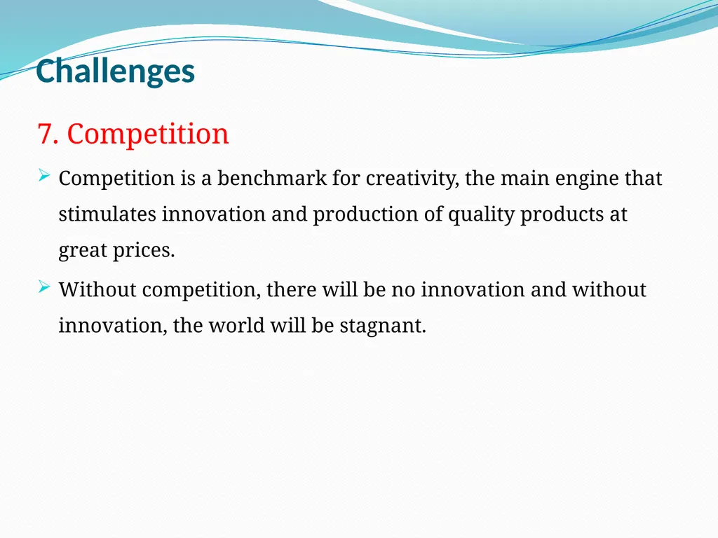 Entrepreneurship METHODIST COLLEGE OF ENGINEERING - slide 9 of 10