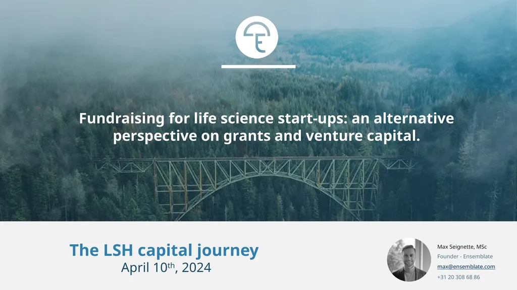 The LSH capital journey April 10th, 2024 Max