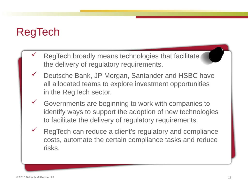 FinTech and Regulation September 22, 2016 Kim - slide 18 of 54