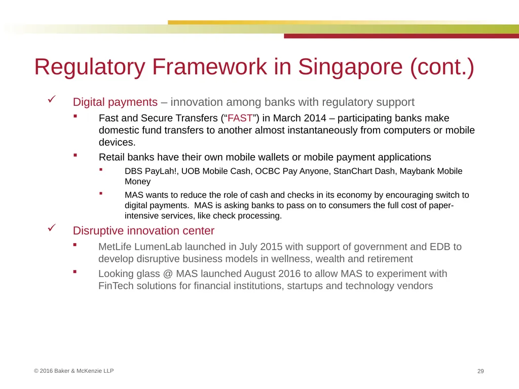 FinTech and Regulation September 22, 2016 Kim - slide 29 of 54