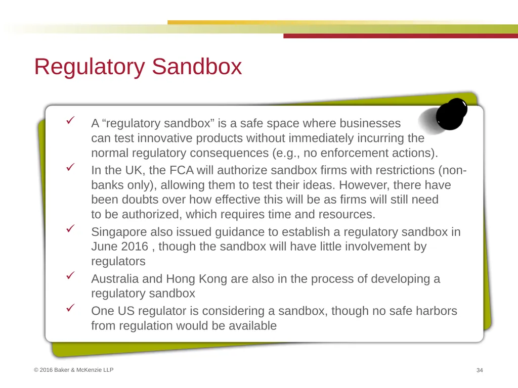 FinTech and Regulation September 22, 2016 Kim - slide 34 of 54