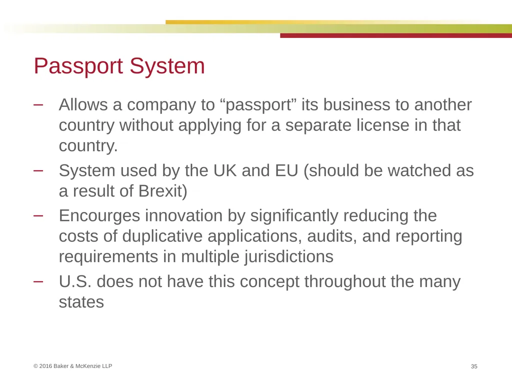 FinTech and Regulation September 22, 2016 Kim - slide 35 of 54