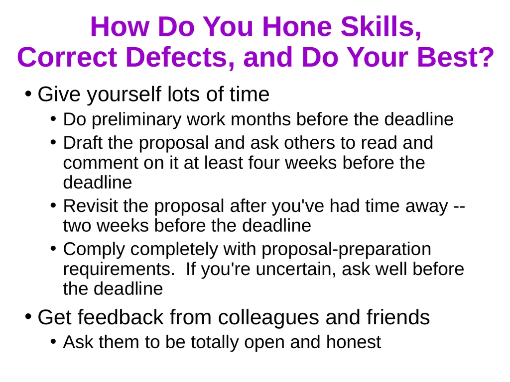 Proposal-Writing Strategies for the National - slide 22 of 45