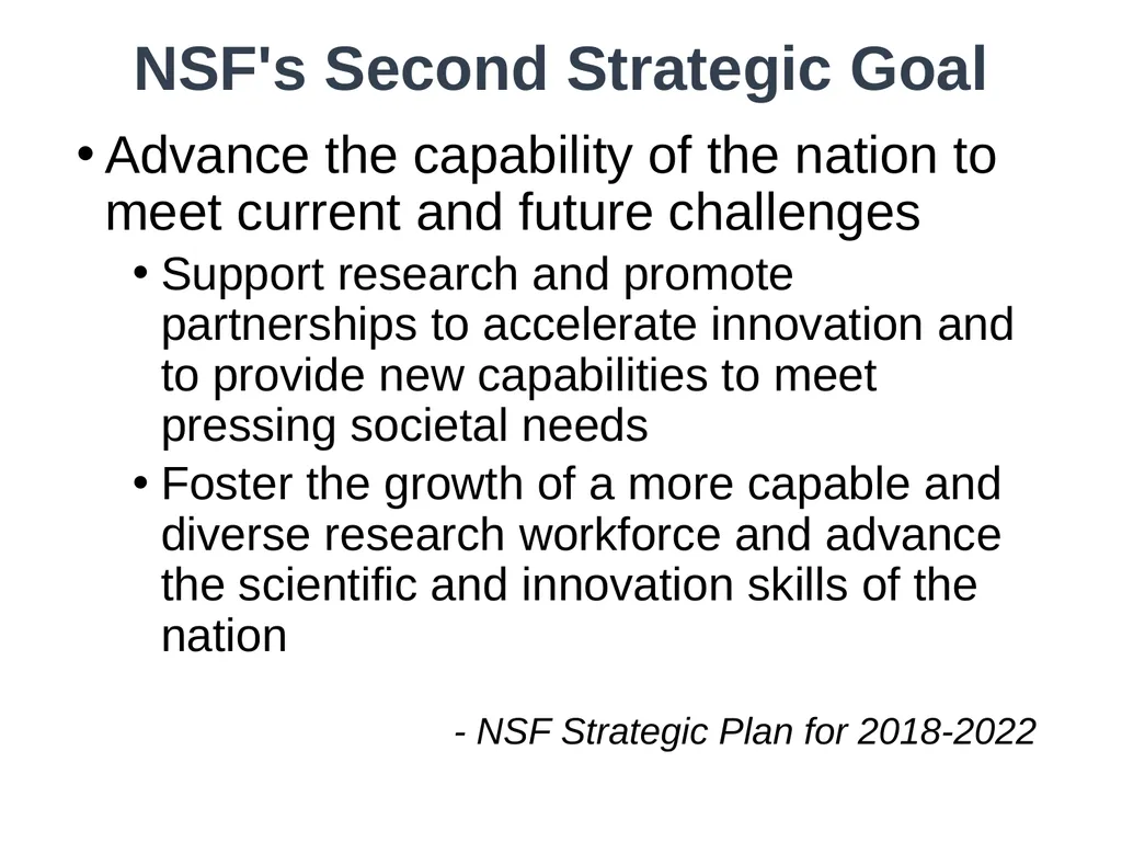 Proposal-Writing Strategies for the National - slide 8 of 45