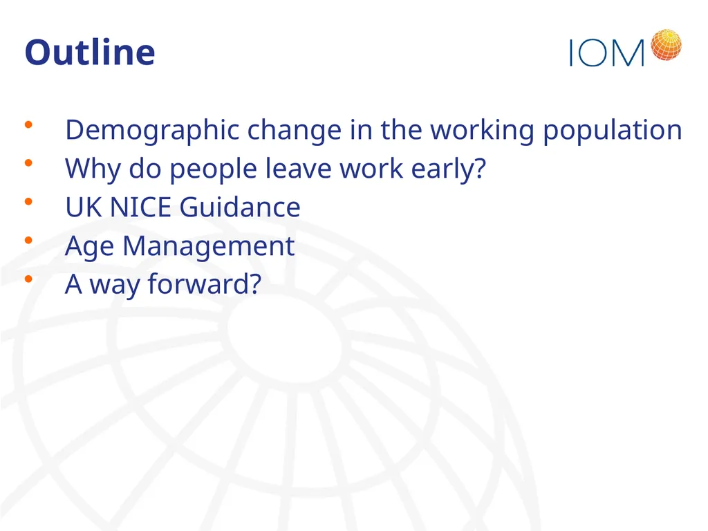 Living longer but can we work longer? Dr Joanne - slide 2 of 12