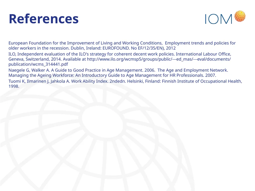 Living longer but can we work longer? Dr Joanne - slide 12 of 12