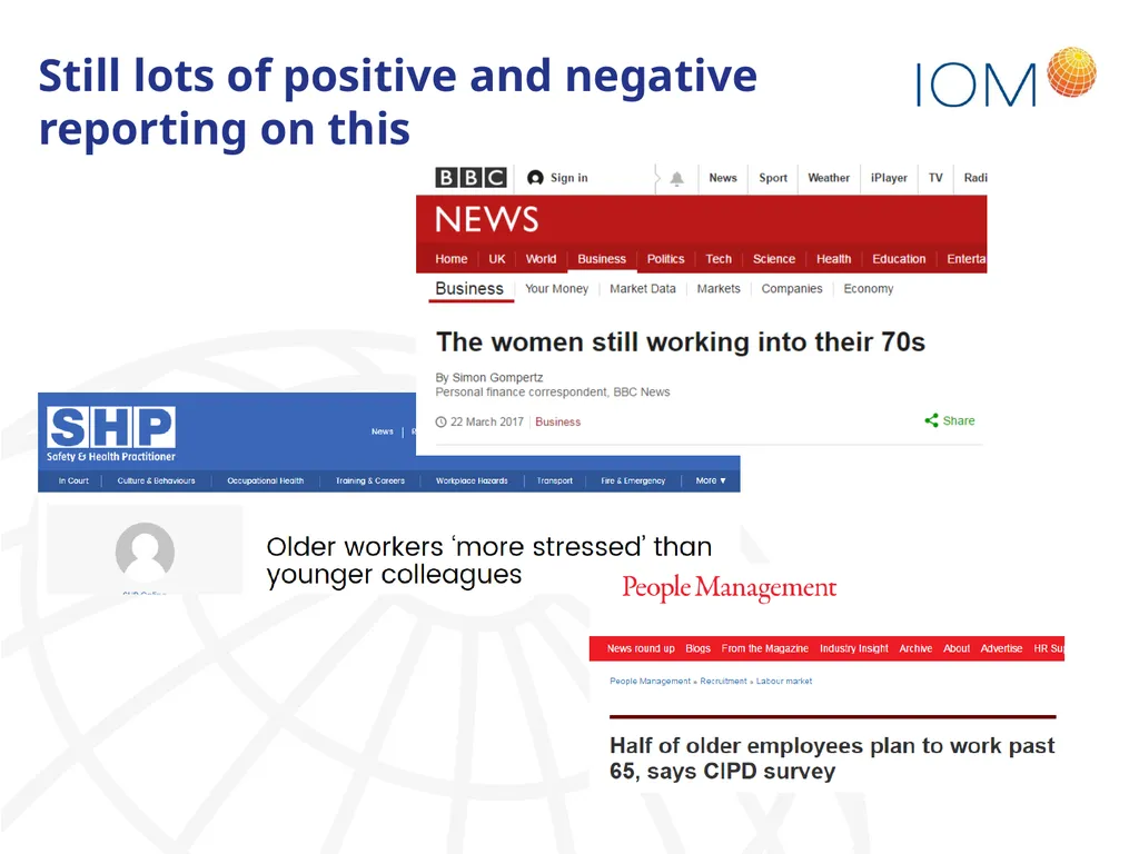 Living longer but can we work longer? Dr Joanne - slide 4 of 12