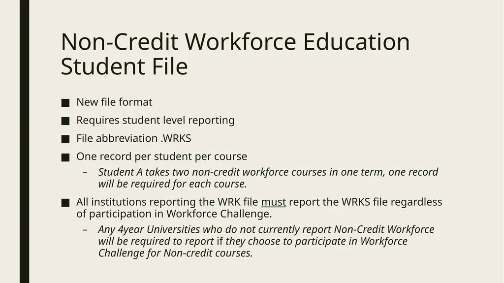 Non-Credit Workforce Education Reporting Beth - slide 4 of 10