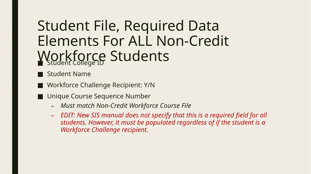 Non-Credit Workforce Education Reporting Beth - slide 5 of 10