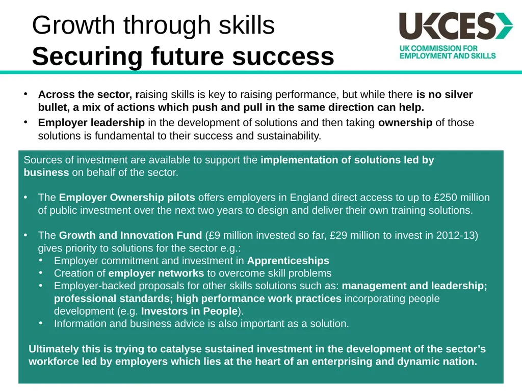 Sector Skills Insights: Health and Social Care - slide 18 of 24