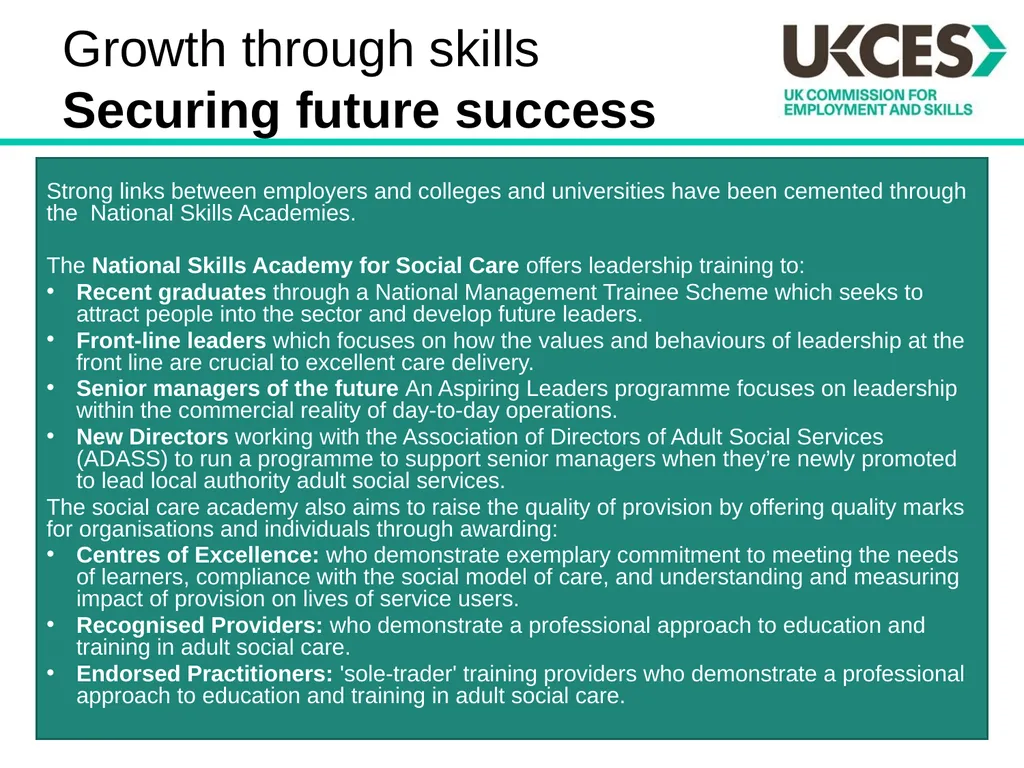 Sector Skills Insights: Health and Social Care - slide 19 of 24