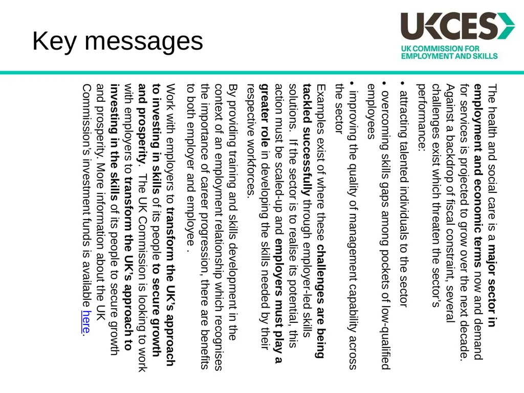 Sector Skills Insights: Health and Social Care - slide 24 of 24