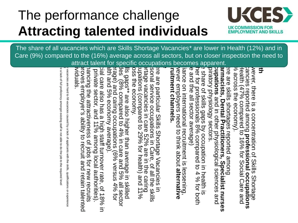 Sector Skills Insights: Health and Social Care - slide 15 of 24