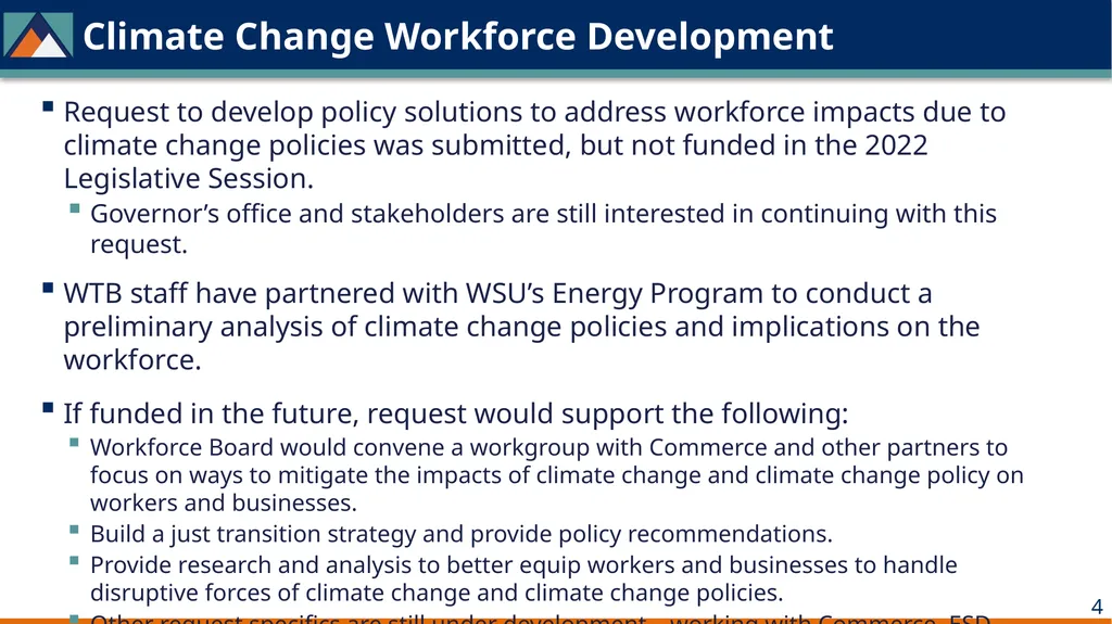 Workforce System Revisiting 2022 Decision Packages - slide 4 of 8