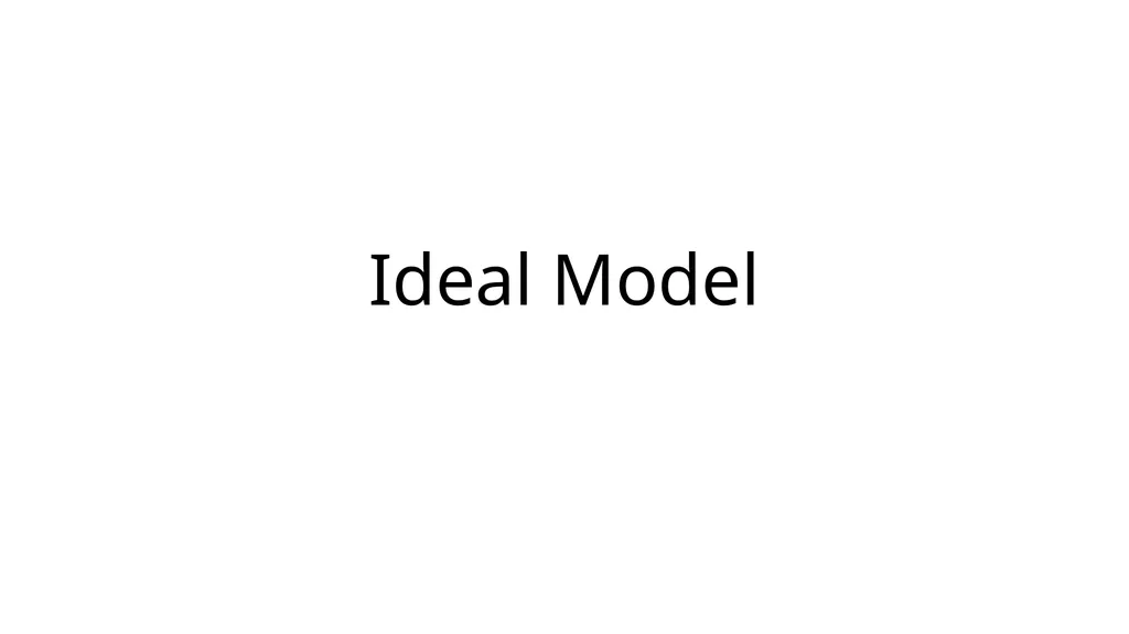 Ideal Model Student GeoComm Admin Workforce