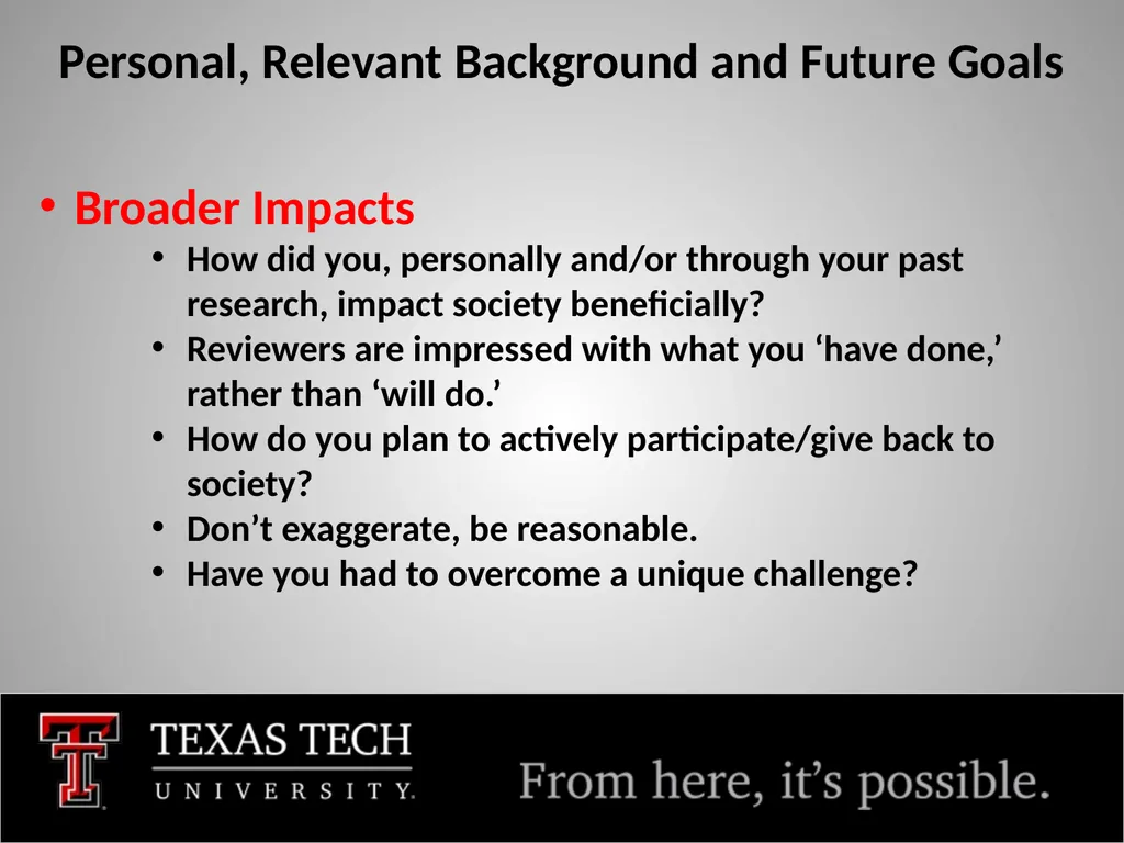 NSF GRFP FY 2025 Tim Dallas, PhD Associate Dean, - slide 13 of 23