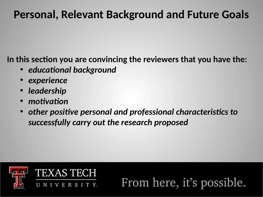 NSF GRFP FY 2025 Tim Dallas, PhD Associate Dean, - slide 11 of 23