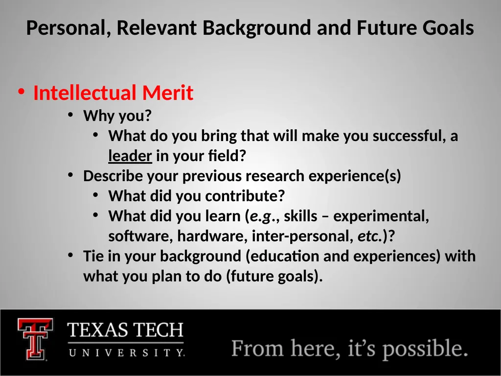NSF GRFP FY 2025 Tim Dallas, PhD Associate Dean, - slide 12 of 23