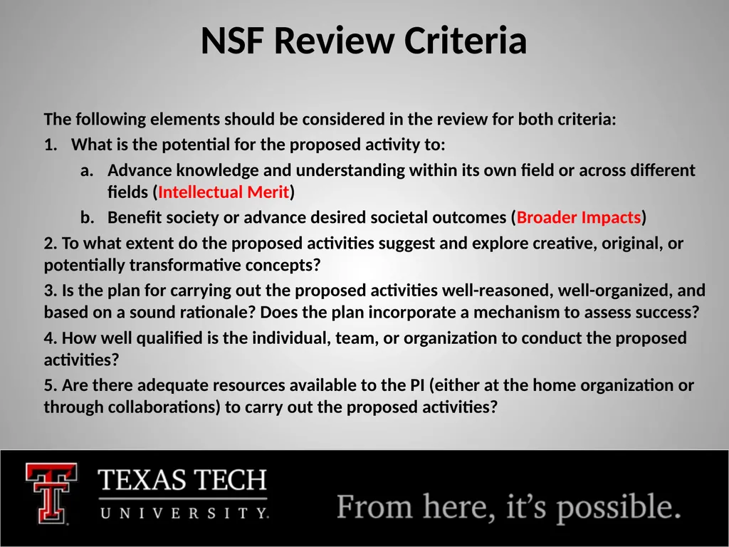 NSF GRFP FY 2025 Tim Dallas, PhD Associate Dean, - slide 9 of 23
