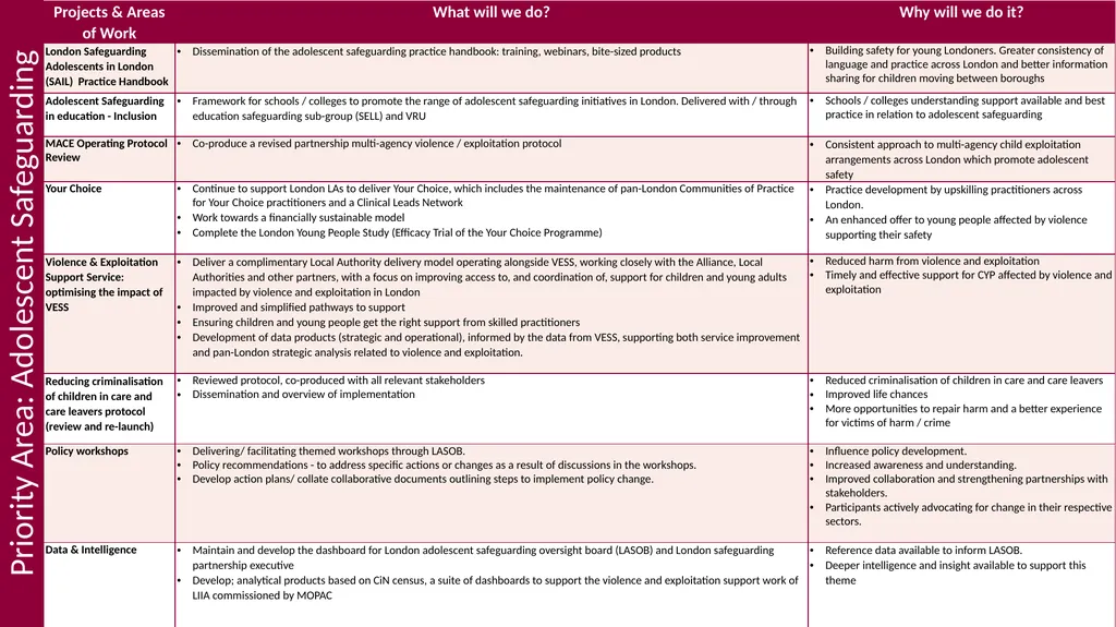 London Innovation & Improvement Alliance (LiiA) - slide 5 of 9
