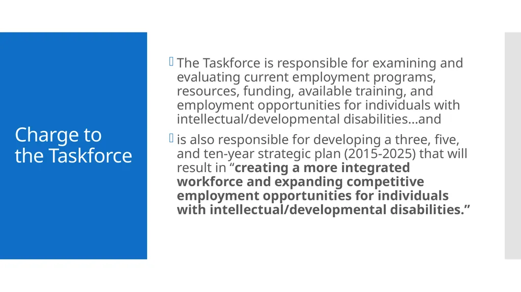 Research Presentation to the Taskforce on - slide 3 of 56