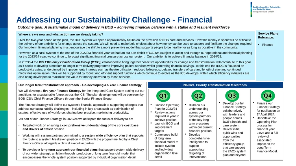 Joint Forward Plan Summary DRAFT – WORK IN - slide 10 of 17