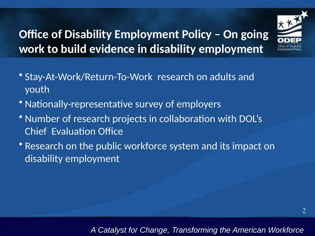 2018 Annual Disability Statistics Compendium Data - slide 2 of 7