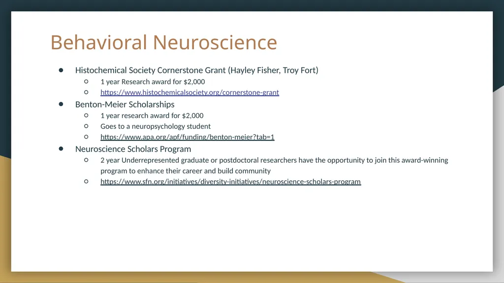 Funding Opportunities Non-exhaustive list put - slide 22 of 29