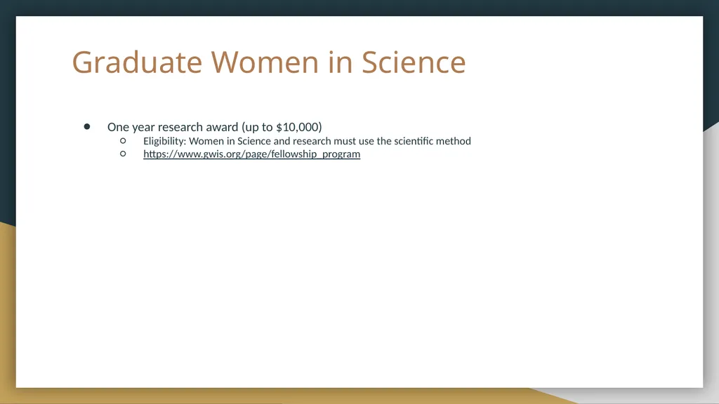 Funding Opportunities Non-exhaustive list put - slide 18 of 29