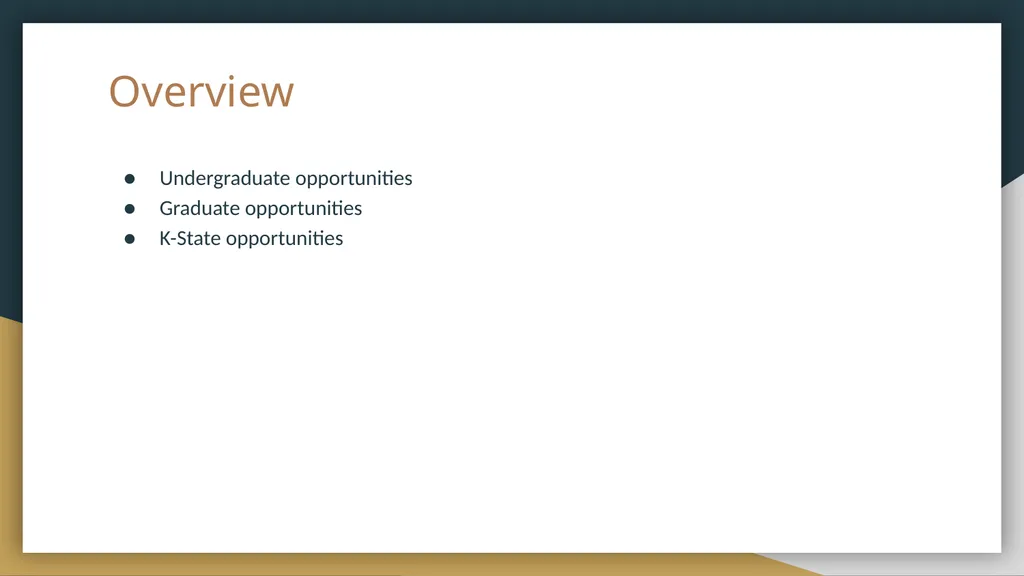 Funding Opportunities Non-exhaustive list put - slide 2 of 29