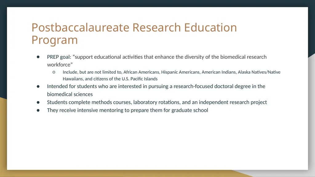 Funding Opportunities Non-exhaustive list put - slide 4 of 29